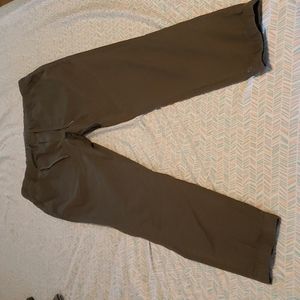 Calvin Klein drawstring olive pants
